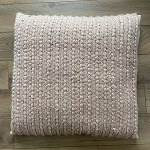 Indigo throw pillow cover + insert